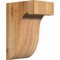 Ekena Millwork Del Monte Rough Sawn Corbel, Western Red Cedar, 6"W x 8"D x 12"H COR06X08X12DEL00RWR - alternate 1